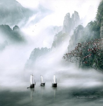 リアルな写真から Painting - リアルな写真03 中国の風景